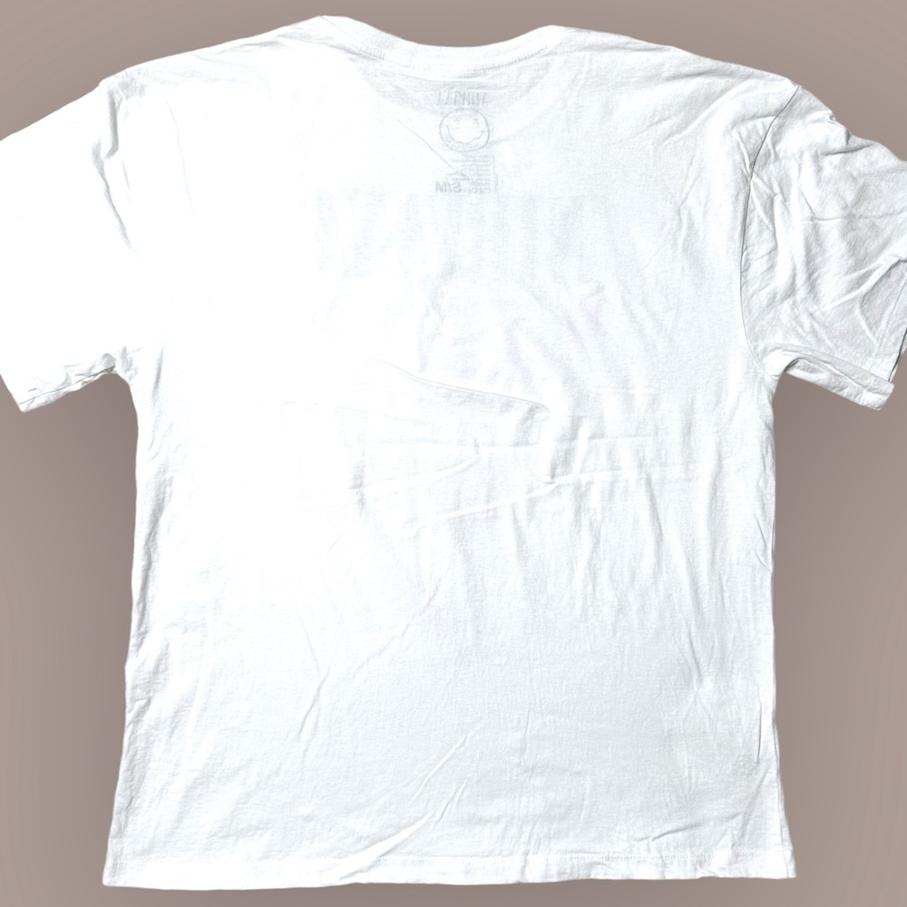 Nirvana In Utero Tour Oversized Graphic T-Shirt White Unisex S/M - Picture 2 of 8